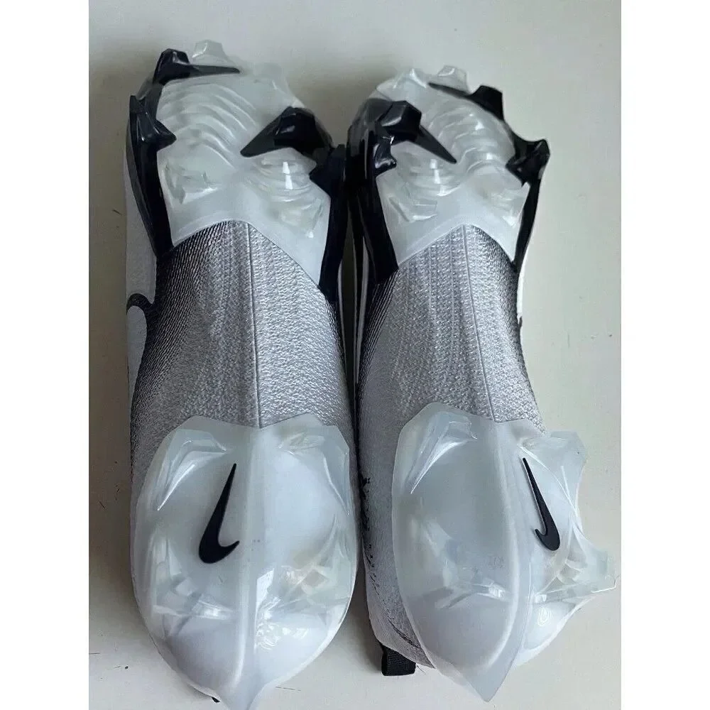 Nike Vapor Edge Elite 360 Flyknit Football‎ Cleats White CV6282-108 Men’s Sz 14